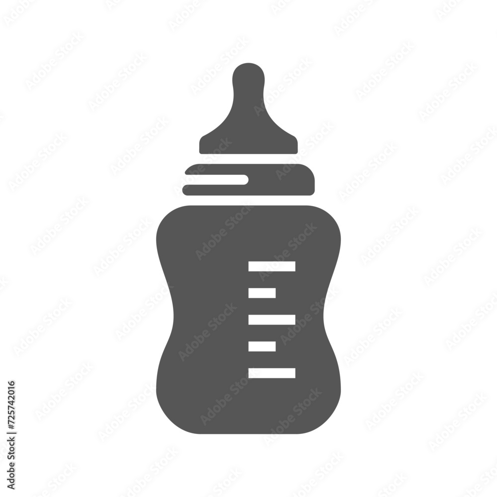 baby bottle icon design vector template baby bottle icon design vector template
