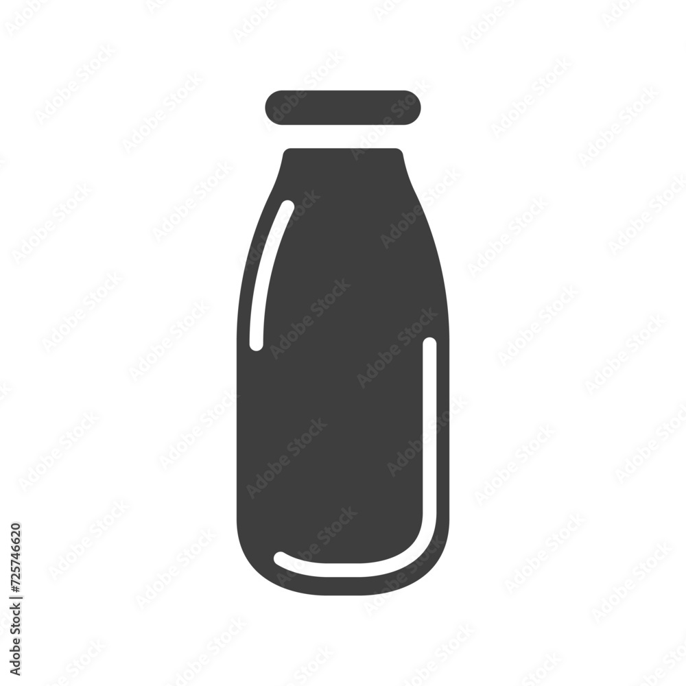 milk bottle icon design vector template milk bottle icon design vector template