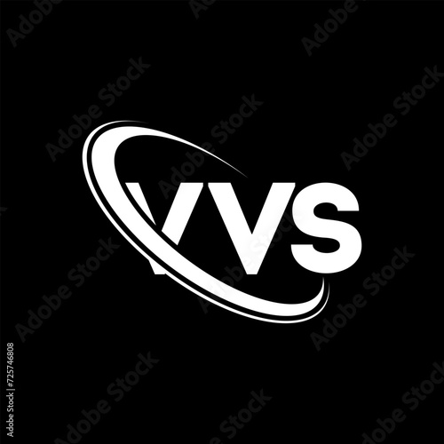 VVS logo. VVS letter. VVS letter logo design. Initials VVS logo linked with circle and uppercase monogram logo. VVS typography for technology, business and real estate brand. photo