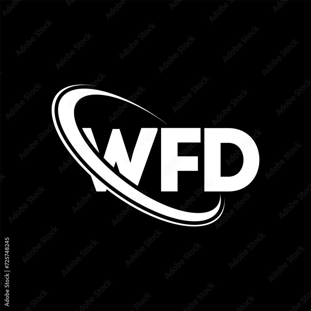 WFD logo. WFD letter. WFD letter logo design. Initials WFD logo linked with circle and uppercase monogram logo. WFD typography for technology, business and real estate brand. WFD logo. WFD letter. WFD letter logo design. Initials WFD logo linked with circle and uppercase monogram logo. WFD typography for technology, business and real estate brand.