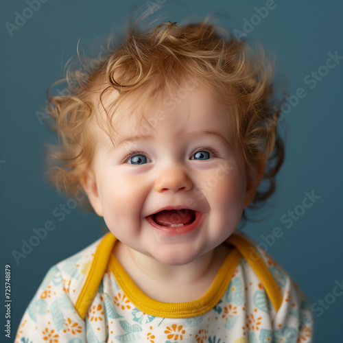 portrait of  cute child