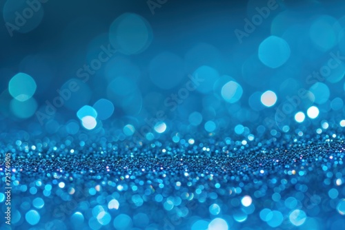 Abstract elegant sparkling blue background
