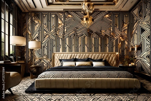 Interior of a bedroom