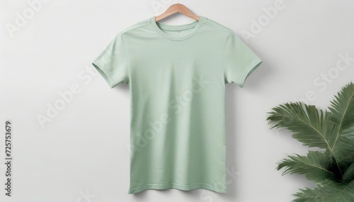 front green pastel t shirt mockup