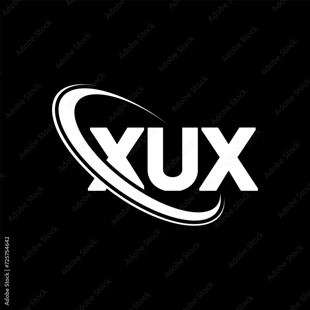 XUX logo. XUX letter. XUX letter logo design. Initials XUX logo linked with circle and uppercase monogram logo. XUX typography for technology, business and real estate brand. XUX logo. XUX letter. XUX letter logo design. Initials XUX logo linked with circle and uppercase monogram logo. XUX typography for technology, business and real estate brand.