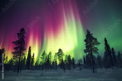 aurora borealis aurora borealis ahrn ri in the style  photo