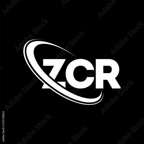 Wallpaper Mural ZCR logo. ZCR letter. ZCR letter logo design. Intitials ZCR logo linked with circle and uppercase monogram logo. ZCR typography for technology, business and real estate brand. Torontodigital.ca