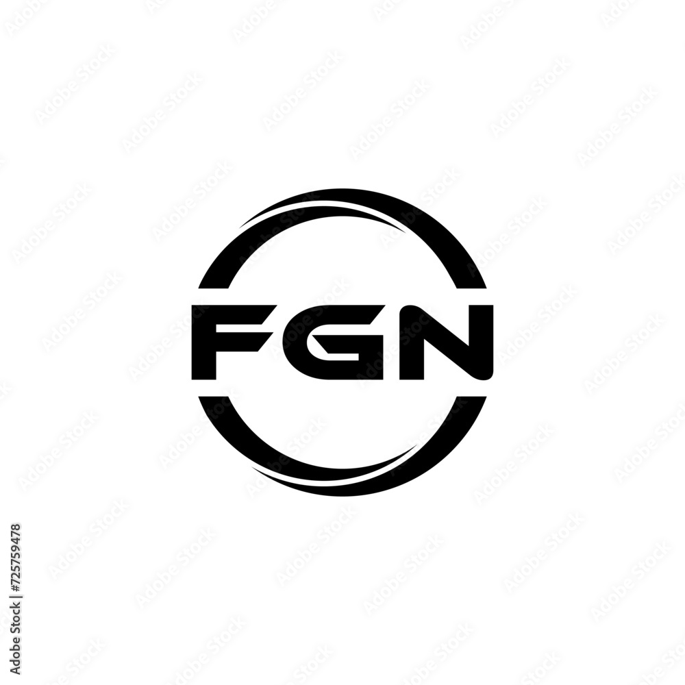 FGN letter logo design with white background in illustrator, cube logo, vector logo, modern alphabet font overlap style. calligraphy designs for logo, Poster, Invitation, etc. FGN letter logo design with white background in illustrator, cube logo, vector logo, modern alphabet font overlap style. calligraphy designs for logo, Poster, Invitation, etc.