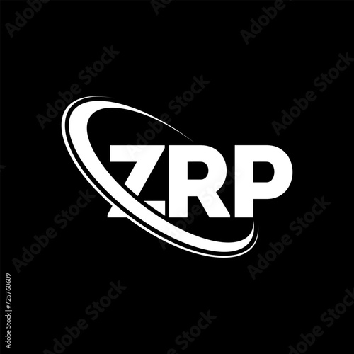 ZRP logo. ZRP letter. ZRP letter logo design. Initials ZRP logo linked with circle and uppercase monogram logo. ZRP typography for technology, business and real estate brand.