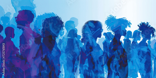 Blue Party Pride: A Celebration of Democratic Pride and Commitment in Blue