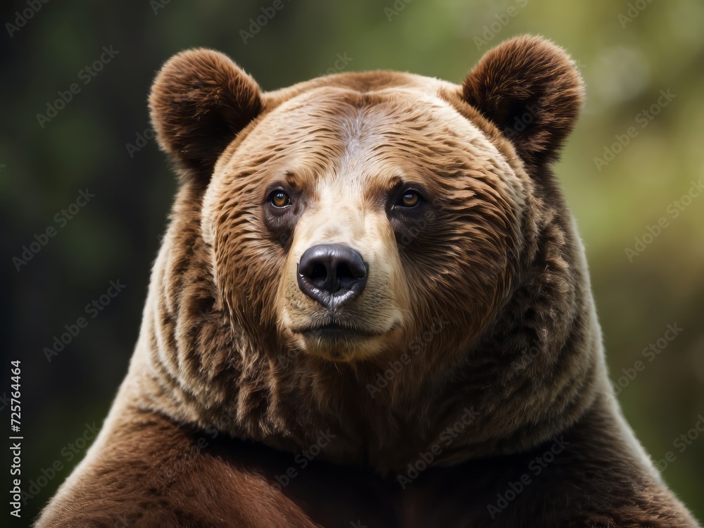 retrato de oso