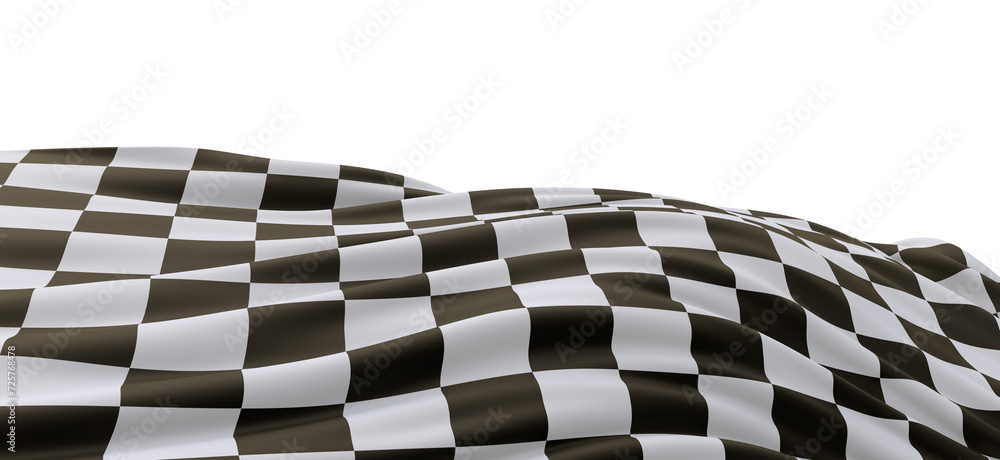 Fototapeta premium finish flag finishflag background muster