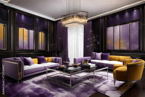 Interior of living room