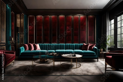 Interior of living room