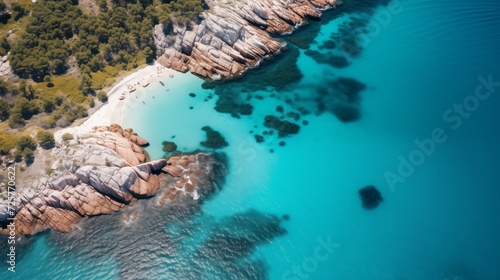  Breathtaking aerial perspectives capturing the beauty of a coastal archipelago  with turquoise waters and rugged shorelines