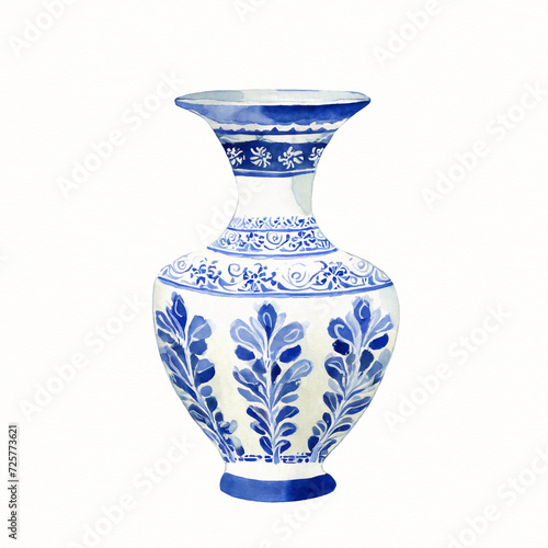 Pottery. Blue and White Porcelain