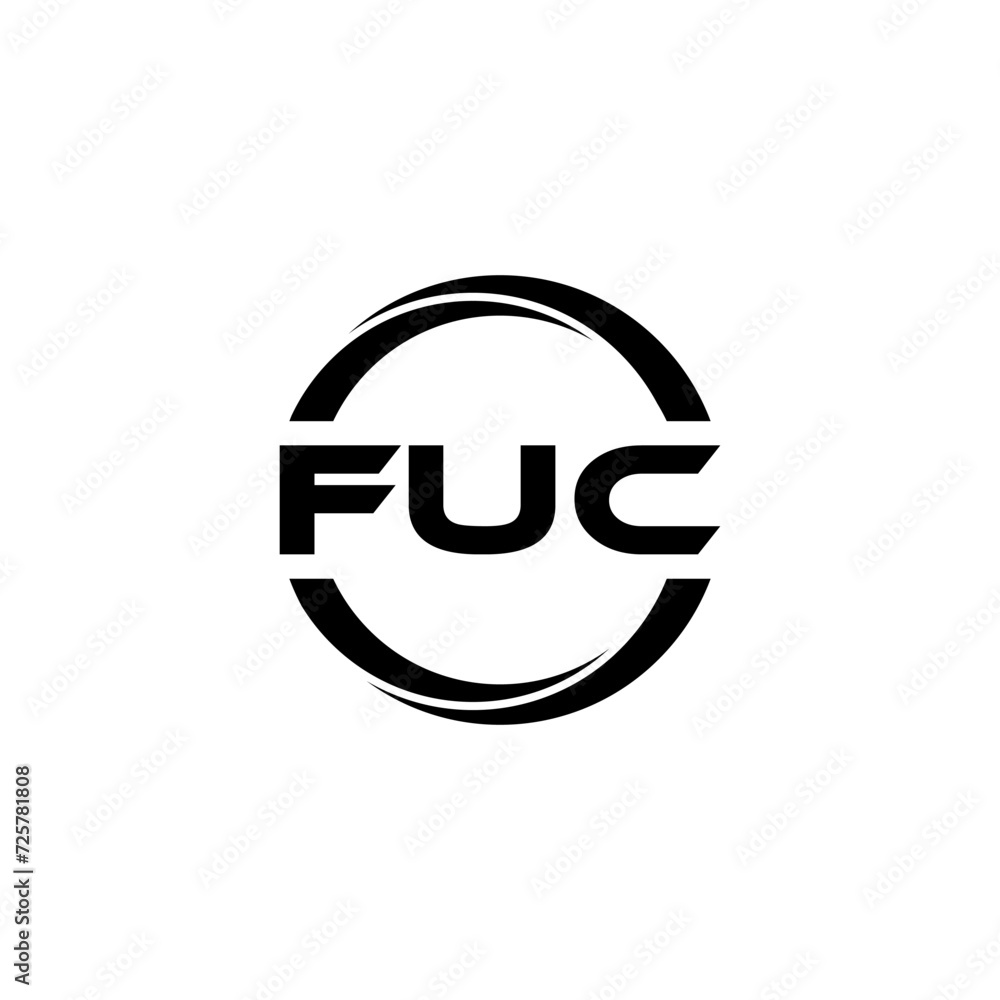 FUC letter logo design with white background in illustrator, cube logo, vector logo, modern alphabet font overlap style. calligraphy designs for logo, Poster, Invitation, etc. FUC letter logo design with white background in illustrator, cube logo, vector logo, modern alphabet font overlap style. calligraphy designs for logo, Poster, Invitation, etc.