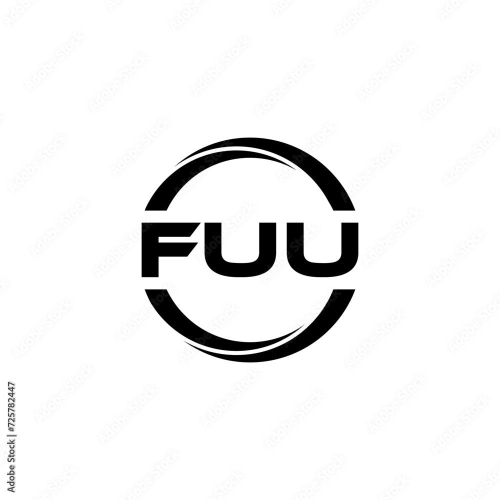 FUU letter logo design with white background in illustrator, cube logo, vector logo, modern alphabet font overlap style. calligraphy designs for logo, Poster, Invitation, etc. FUU letter logo design with white background in illustrator, cube logo, vector logo, modern alphabet font overlap style. calligraphy designs for logo, Poster, Invitation, etc.