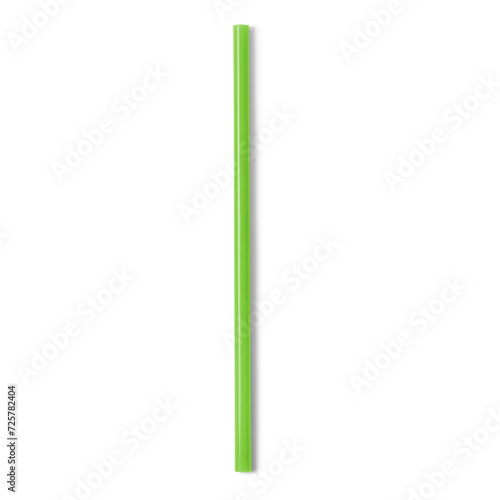 Realistic green pipette isolated on transparent background, suitable element for scenes project.