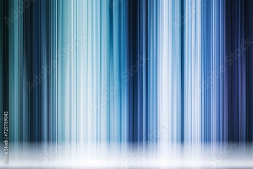 Abstract Blue Hued Motion Blur Background