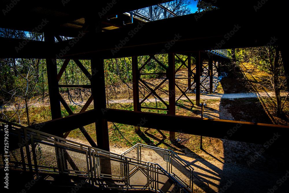 Fototapeta premium Under The Bridge and Dreaming