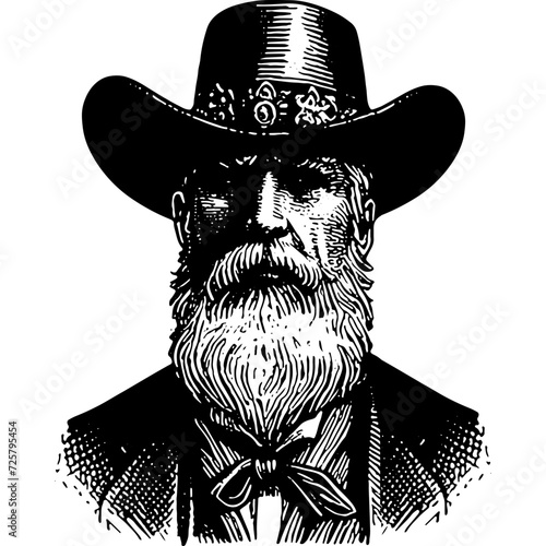 Wild West Gentleman Portrait
