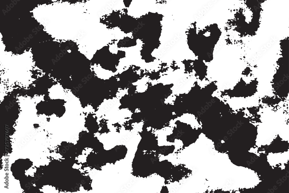 Obraz premium Rustic grunge vector texture with grain and stains. Abstract noise background. Weathered surface. Dirty and damaged. Detailed rough backdrop. Vector graphic illustration with transparent white. EPS10.