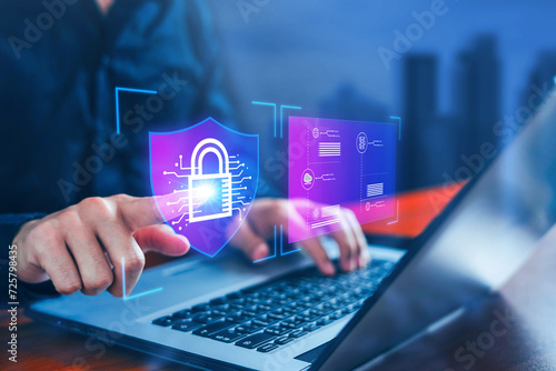 Security, Cyber, Information safety and encryption, safe, fishing, screen Padlock, firewall security, protecting privacy online, Password to laptop, Private, Internet network security, Data protection