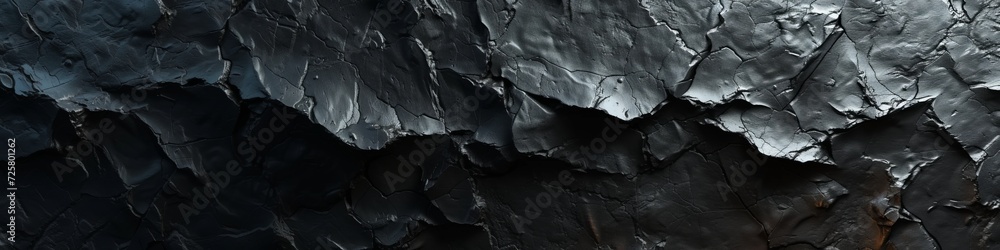 Dark, enigmatic obsidian wall in 3D, with a translucent sheen and edged silhouettes, suggesting depths of undiscovered secrets. Dark, enigmatic obsidian wall in 3D, with a translucent sheen and edged silhouettes, suggesting depths of undiscovered secrets.