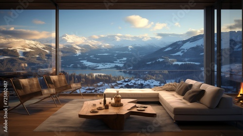 Panoramic views from mountain plateaus capturing expansive vistas with exceptional clarity