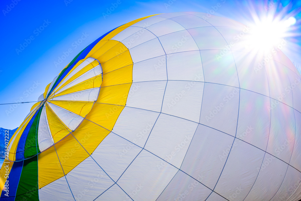 Obraz premium typical hot air balloon