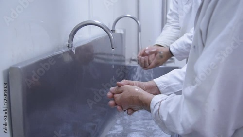 Personal care sanitize hands 4k photo