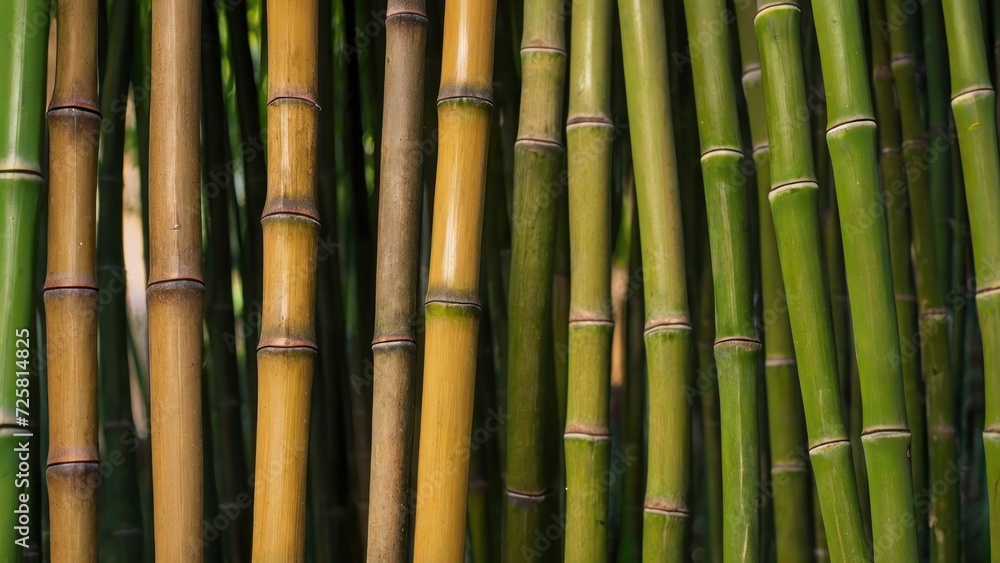 bamboo background close up.  generative, ai.