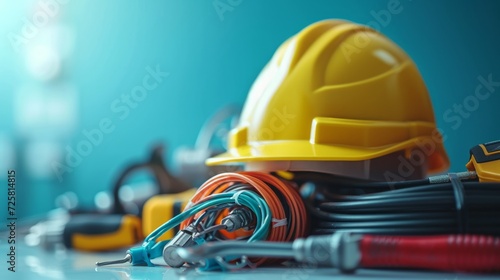 Beautiful photography for Electrician advertising.