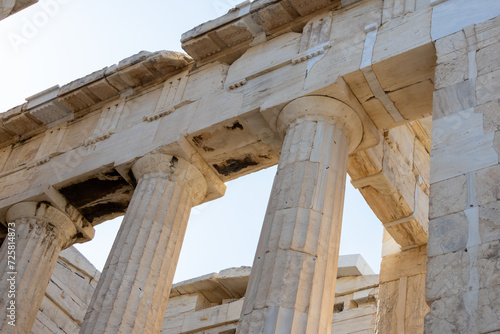 Propilei dell'Acropoli di Atene, Grecia