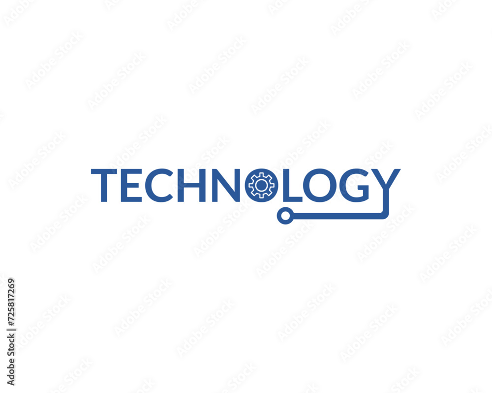 Modern Technology logo design. Modern Technology logo design.