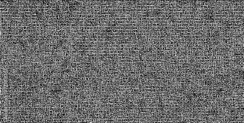Vector fabric texture. Distressed texture of weaving fabric. Grunge background. Abstract halftone vector illustration. Overlay to create interesting effect and depth. Black isolated on white. EPS10.