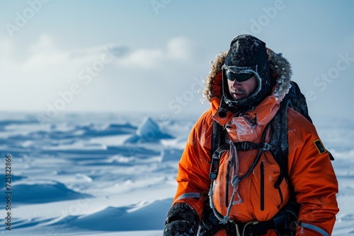 Person who participates in an expedition to the North Pole.