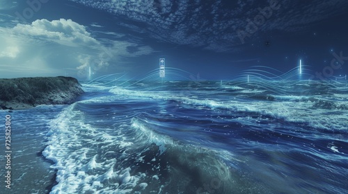 Digital Waves: Navigating the Wireless Seascape © MAY