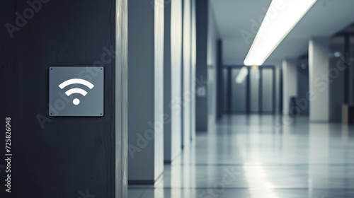 Embracing Simplicity: Wireless Signs in a Minimalist Setting © MAY