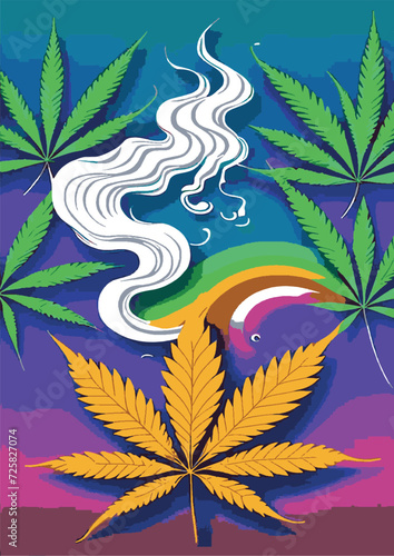 Text Background Set: Rainbow Landscape, Dragon, Dinosaur, Festival, Frame, Legalize, Chinese, Asian, Japanese, Engraving