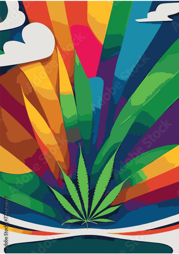 Text Background Set: Rainbow Landscape, Dragon, Dinosaur, Festival, Frame, Legalize, Chinese, Asian, Japanese, Engraving