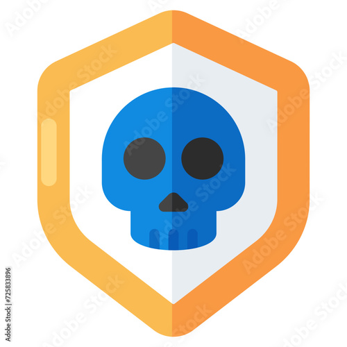 Security hacking icon, editable vector 