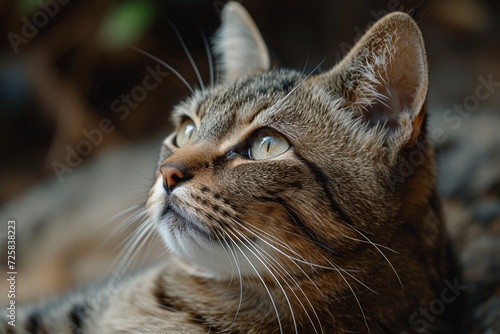 Portrait of a cat