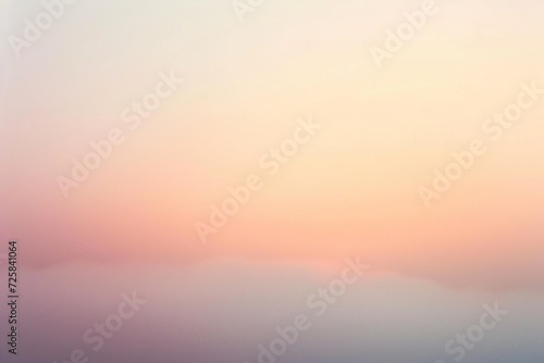 a gradient background transitioning from misty morning gray to soft blush pink
