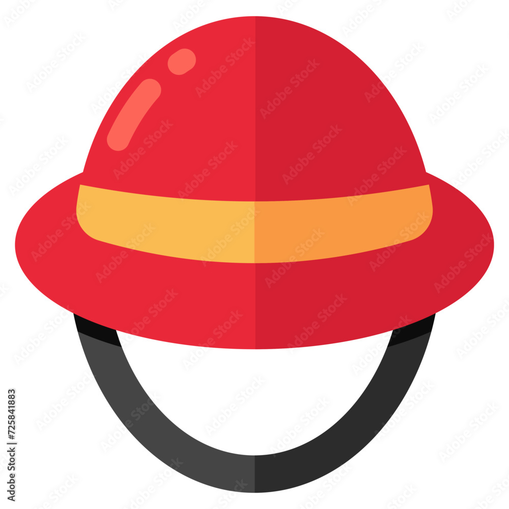 A unique design icon of farmer hat A unique design icon of farmer hat