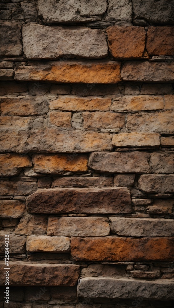 Obraz premium Old, rustic stone wall texture.