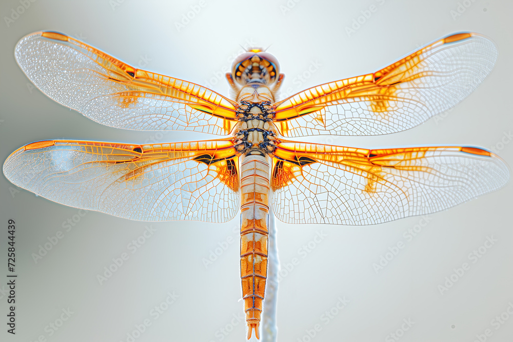 Close up macro photography of a dragonfly. Very detailed macro photography Close up macro photography of a dragonfly. Very detailed macro photography
