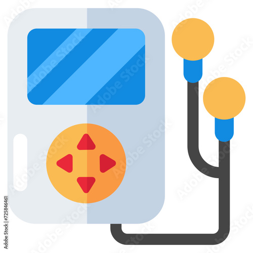 Vector design of mp3 player 