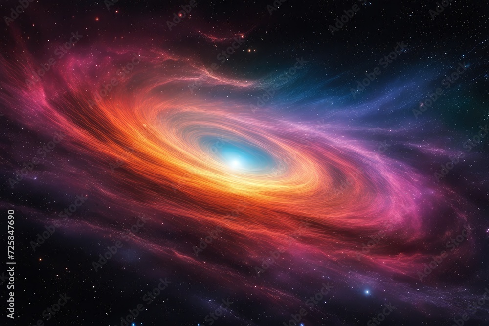 Fantastic and captivating astral illustration Fantastic and captivating astral illustration